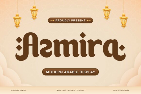 Azmira: A Modern Arabic Display Typeface