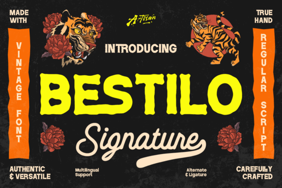 Bestilo Signature Duo: A Font That Blends Grit and Grace