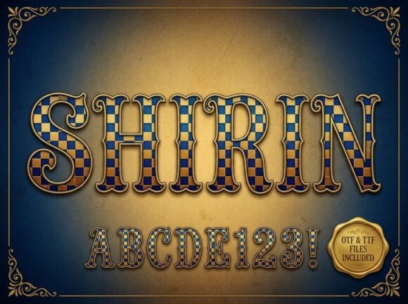 Shirin: Command Attention with a Sophisticated Typeface