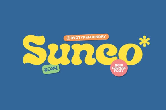 Sunco: A Display Font for Unforgettable Designs